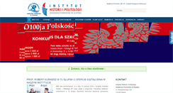 Desktop Screenshot of historia.apsl.edu.pl