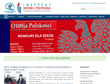 Tablet Screenshot of historia.apsl.edu.pl